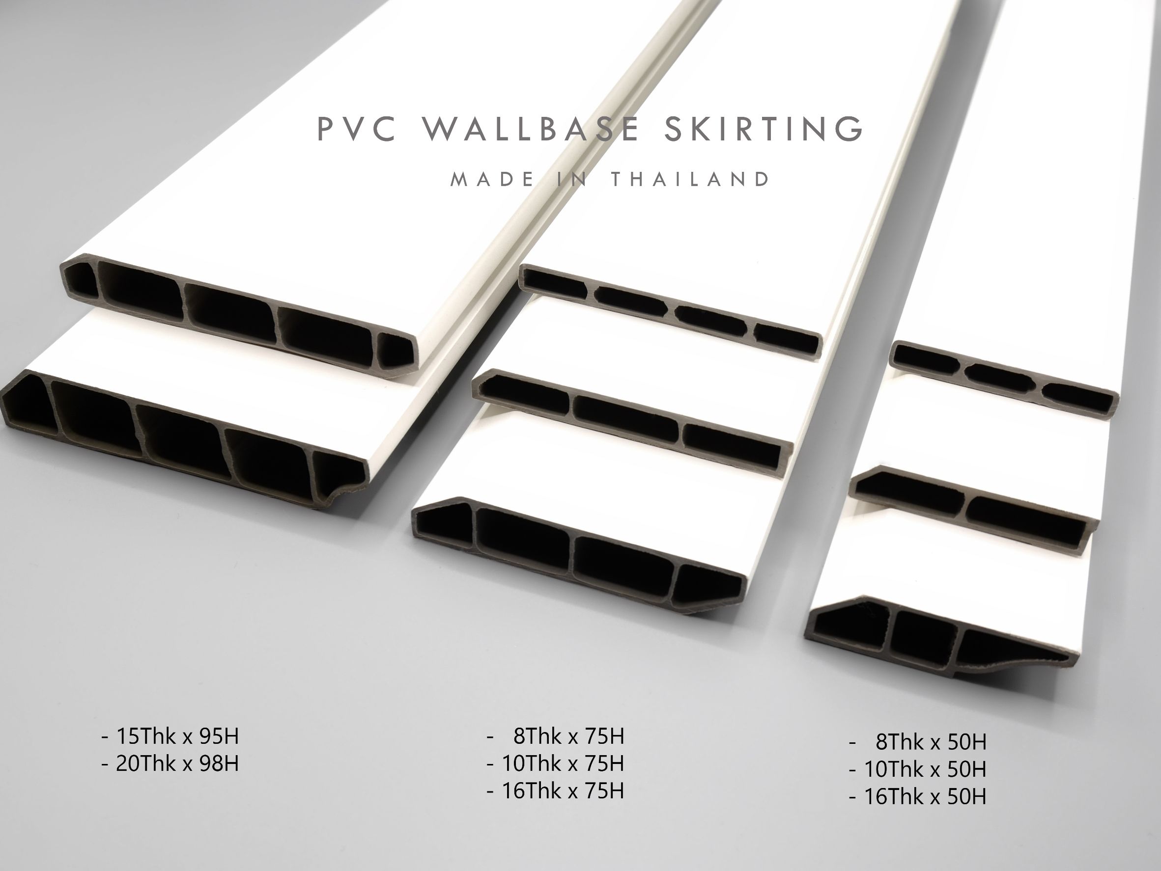 ไม้บัว PVC