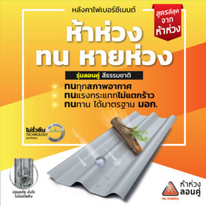 หลังคาห้าห่วง ลอนคู่